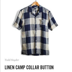 Todd Snyder plaid button down
